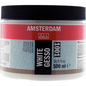 Amsterdam White Gesso 500 ML.