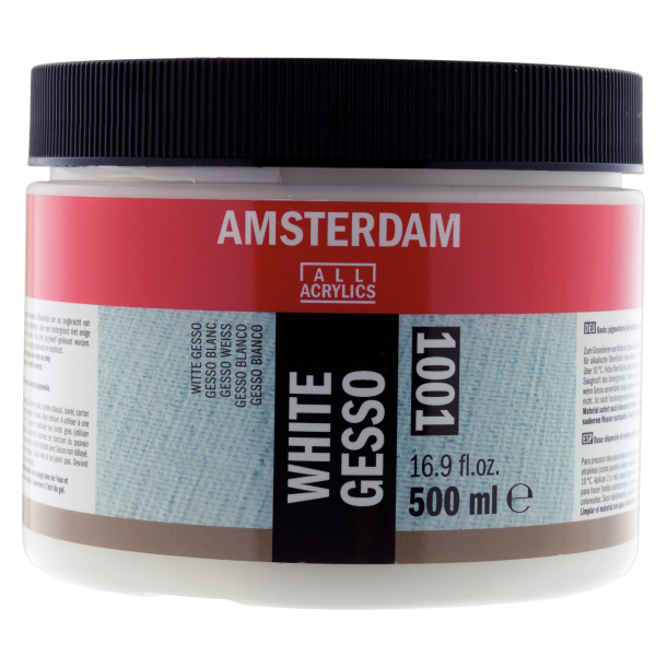 Amsterdam White Gesso 500 ML.