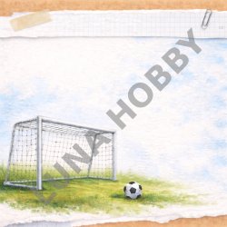 Papirblok Game On - 15 x 15 cm. - Luna Hobby