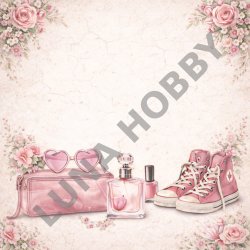 Papirblok UNGE DR�MME - 15,5 x 15,5 cm - Luna Hobby