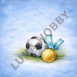 Papirblok Game On - 15 x 15 cm. - Luna Hobby