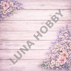 Papirblok UNGE DR�MME - 15,5 x 15,5 cm - Luna Hobby