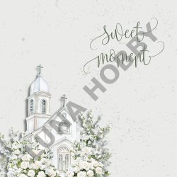 Papirblok Forever - 15 x 15 cm - Luna Hobby