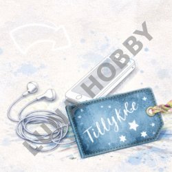 Papirblok Game On - 15 x 15 cm. - Luna Hobby