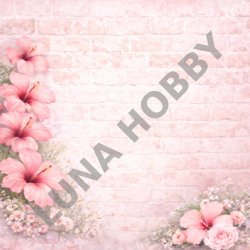 Papirblok UNGE DR�MME - 15,5 x 15,5 cm - Luna Hobby