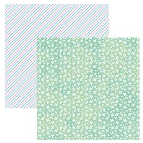 Designpapir Baby Sut Gr�n - 30,5 x 30,5 cm - Luna Hobby