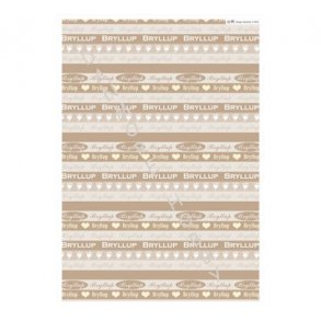 baggrundspapir bryllup M3