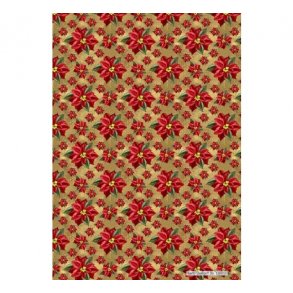 Baggrundspapir juleroser M27