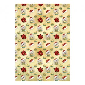 Baggrundspapir nissebamser M27