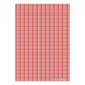 Basispapir r�d/hvid M26