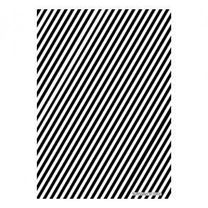 Basispapir sort/hvid diagonal M26