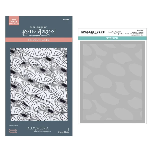 Spring in Kyoto BetterPress &amp; Stencil Bundle (BD-0943)