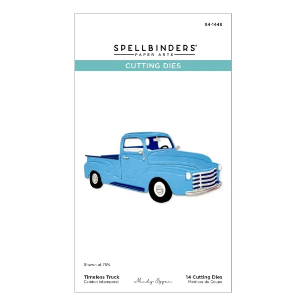 Classic Road Legends Etched Dies Timeless Truck (S4-1446)