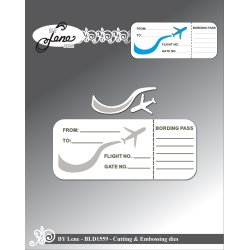 BY LENE Die BLD1559 Bordingpass  D25