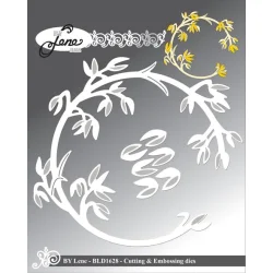 BY LENE Die BLD1628 Corn Wreath 