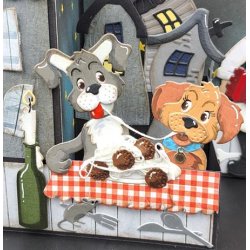 Die BY LENE BLD1644 Funny dog 