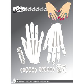 Die Fingernails BLD1723 BY LENE 