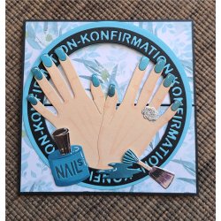 Die Nail Polish BLD1724 BY LENE 