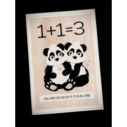 Die Cute Panda BLD1727 BY LENE 