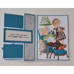 Die A senior citizen woman BLD1853 BY LENE 