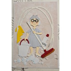 Die A senior citizen woman BLD1853 BY LENE 
