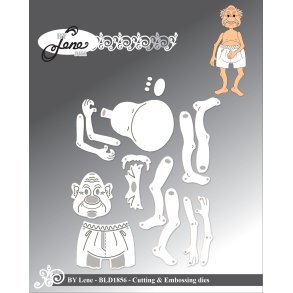 Die A senior citizen man BLD1856 BY LENE 
