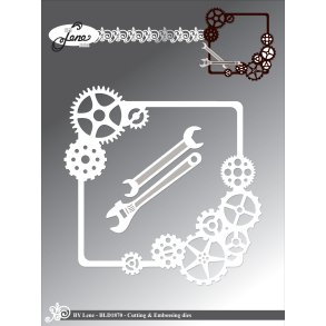 Die Gear frame BLD1870 BY LENE 
