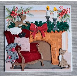 Die Christmas fireplace BLD1883 BY LENE FORDUBESTILLING P� LAGER D. 16/9