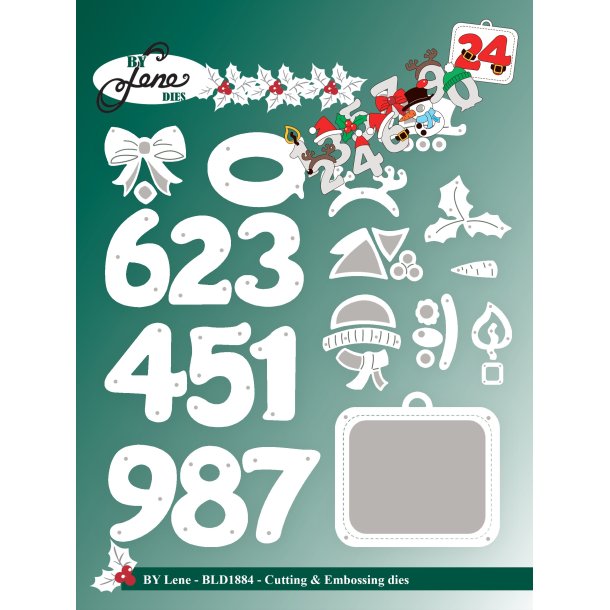 Die Christmas Numbers BLD1884 BY LENE FORUDBESTILLING P� LAGER D. 16/9
