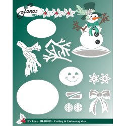 Die Happy Snowman BLD1885 BY LENE FORUDBESTILLING P� LAGER D. 16/9
