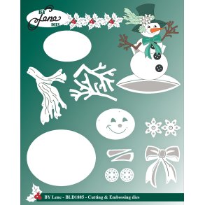 Die Happy Snowman BLD1885 BY LENE FORUDBESTILLING P� LAGER D. 16/9