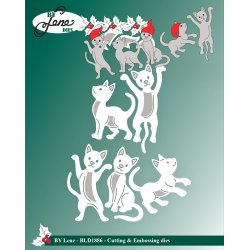 Die Christmas Cats BLD1886 BY LENE FORUDBESTILLING P� LAGER D. 16/9