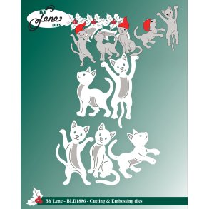 Die Christmas Cats BLD1886 BY LENE FORUDBESTILLING P� LAGER D. 16/9