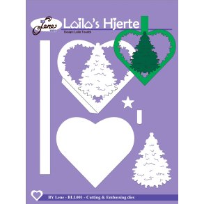 Die Laila's Heart BLL001 BY LENE 
