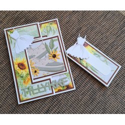 LS BESKRIVELSE Papirblok Almost summer BLP058 15x15cm BY LENE BESTILLINGSVARE