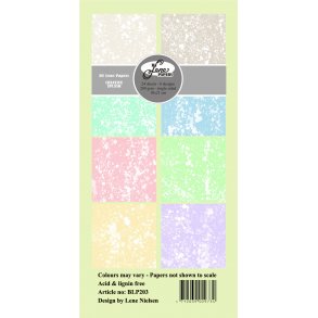L�S BESKRIVELSE Papirblok 10x21cm BLP203 Creative Splash BY LENE BESTILLINGSVARE