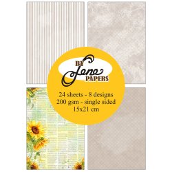 L�S BESKRIVELSE BY LENE papirblok Almost summer A5 BLP258 BESTILLINGSVARE