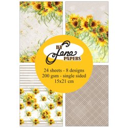 L�S BESKRIVELSE BY LENE papirblok Almost summer A5 BLP258 BESTILLINGSVARE