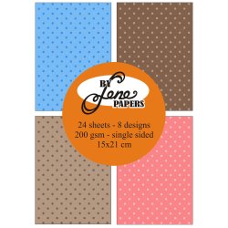 BY LENE papirblok Happy Dots A5 BLP265 