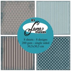L�S BEM�RKNINGER Papirblok Dad's Favourites BLP378 30,5x30,5cm BY LENE BESTILLINGSVARE