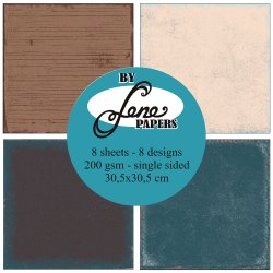 L�S BEM�RKNINGER Papirblok Dad's Favourites BLP378 30,5x30,5cm BY LENE BESTILLINGSVARE