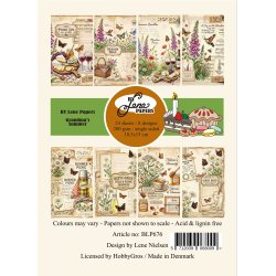 BY LENE papirblok Grandma's Summer A6 BLP676