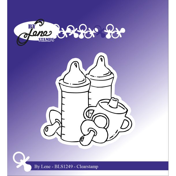 BY LENE stempel BLS1249 Baby bottle 