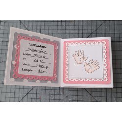 BY LENE stempel BLS1252 Baby hands