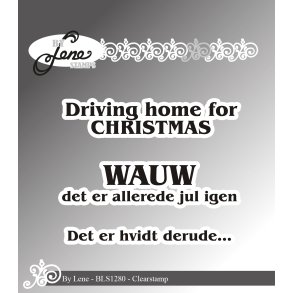 Akrylstempel Danske tekster BLS1280 BY LENE 