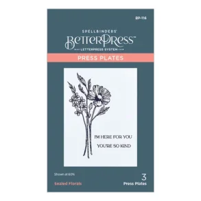 Sealed Florals Press Plate (BP-116)