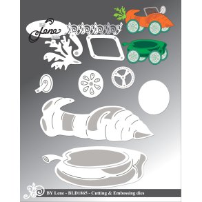 Die A vegetable car BLD1865 BY LENE 
