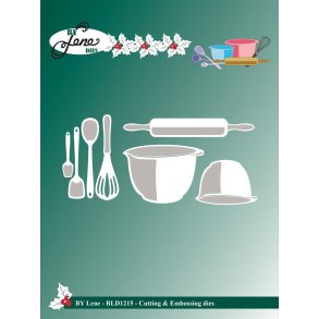 Die Baking Equipment #1 BLD1215 BY LENE genoptryk