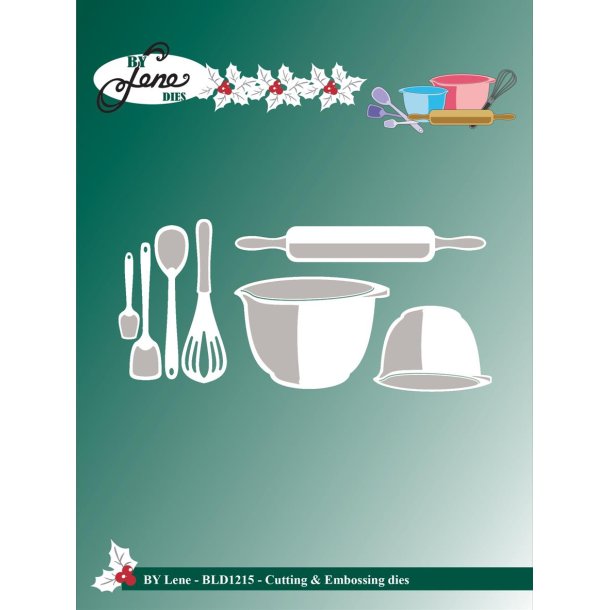 Die Baking Equipment #1 BLD1215 BY LENE genoptryk
