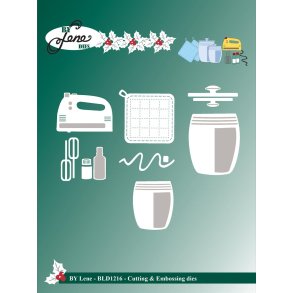 Die Baking Equipment #2 BLD1216 BY LENE genoptryk 